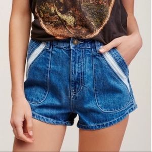 Free people high waisted shorts